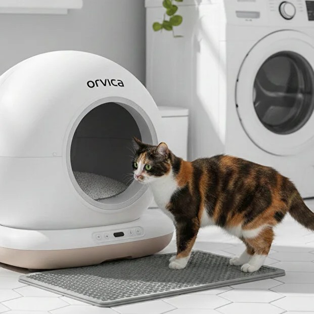 HD Kameralı Akıllı Kedi Tuvaleti  - 3